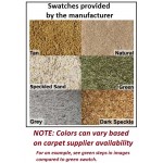 6 carpet color swatches for carpeted dog steps
