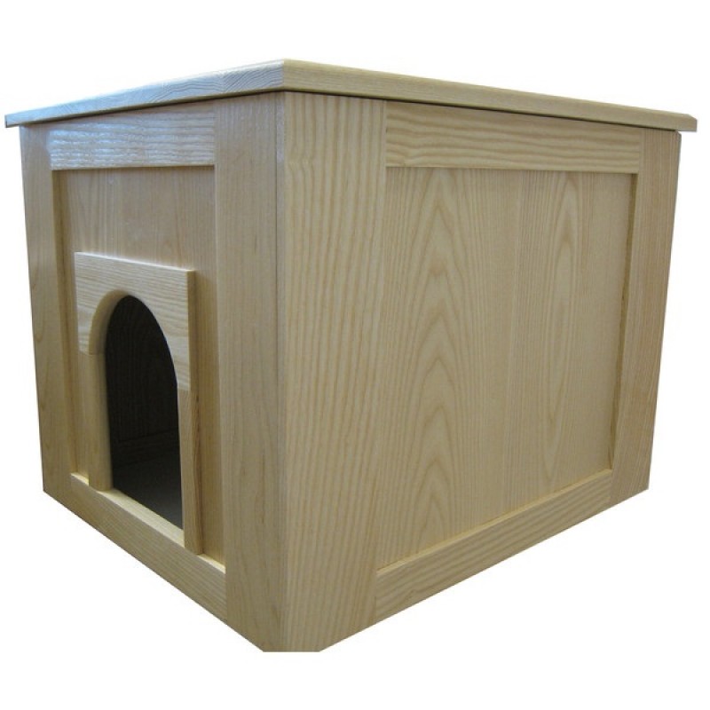 Cat Litterbox Cabinet Enclosure, Outdoor Cat Litter Box Enclosure