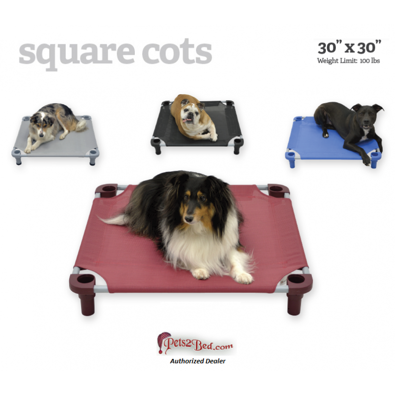 4Legs4Pets Place Board – 30x30 Premium Square Cot