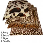 Puppy Hugger Luxury Designer Custom made crate pads - Animal Print Fabric