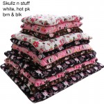 Puppy Hugger Luxury Designer Custom made crate pads - Pattern Fabric