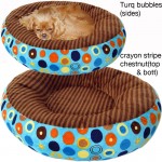 Puppy Hugger Cloud 9 Round Luxury Round Pet Bed - sample 13