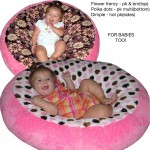 Puppy Hugger Cloud 9 Round Luxury Beds are for Babies too