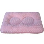 Puppy Hugger Two's Company Luxury Designer Dog Bed - Pink Cuddlerose & Plush