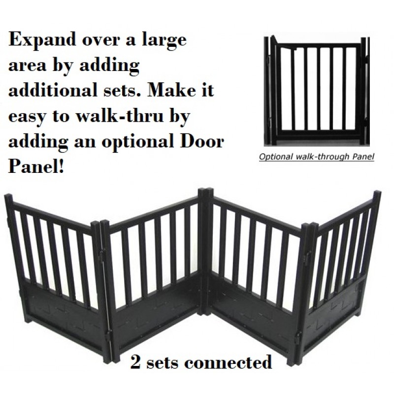 Royal Weave Freestanding Dog Gate